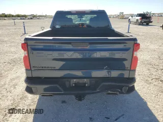2020 Chevrolet Silverado 1500 Custom with VIN 3GCPWBEF0LG245175, listed as a Copart auction lot 81833874 with 95,334 mi miles and Salvage Title. Bid and sale history available at carsss.com. Image 6.