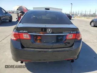 2011 Acura TSX with VIN JH4CU2F66BC018463, listed as a Copart auction lot 61601255 with 159,037 mi miles and Salvage title. Bid and sale history available at DreamBid. Image 6.