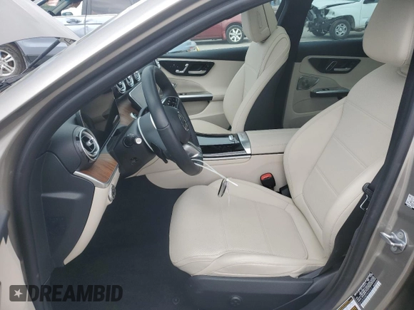 2023 Mercedes-Benz C 300 with VIN W1KAF4HB5PR097613, listed as a Copart auction lot 51051645 with 11,458 mi miles and Salvage title. Bid and sale history available at DreamBid. Image 7.