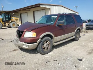 2006 Ford Expedition Eddie Bauer z VIN 1FMPU17556LA86208, wystawiony jako Copart lot #56231215 z przebiegiem 315 540 mil mil oraz Szkoda całkowita • Salvage title. Historia ofert i sprzedaży dostępna na DreamBid. Obrazek 1.