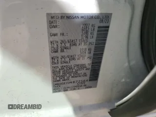 2023 Nissan Frontier Pro-X with VIN 1N6ED1EJ1PN672564, listed as a Copart auction lot 49304865 with 13,575 mi miles and Salvage title. Bid and sale history available at DreamBid. Image 13.