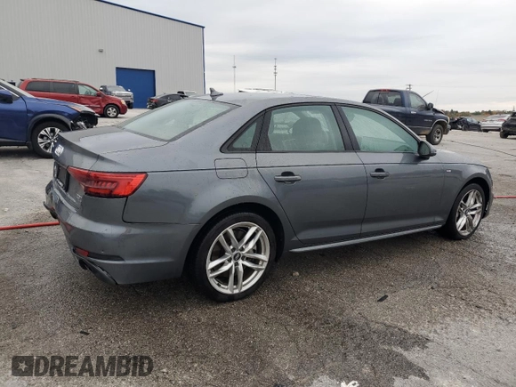 2017 Audi A4 Season of Audi Premium with VIN WAUDNAF47HN049484, listed as a Copart auction lot 76864824 with 76,770 mi miles and Salvage Title. Bid and sale history available at carsss.com. Image 3.