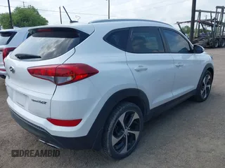 2016 Hyundai Tucson Limited with VIN KM8J33A2XGU030795, listed as a IAAI auction lot 42108969 with 117,418 mi miles. Bid and sale history available at carsss.com. Image 4.