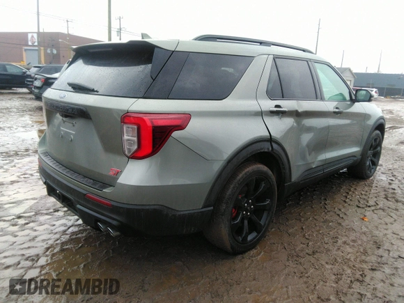 2020 Ford Explorer ST with VIN 1FM5K8GC3LGA37288, listed as a IAAI auction lot 41685590 with 68,246 mi miles and . Bid and sale history available at DreamBid. Image 4.
