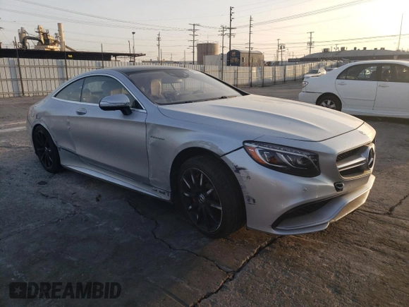 2015 Mercedes-Benz S-Class S 63 AMG with VIN WDDXJ7JB6FA007435, listed as a Copart auction lot 43662235 with 51,362 mi miles and Salvage Title. Bid and sale history available at carsss.com. Image 4.