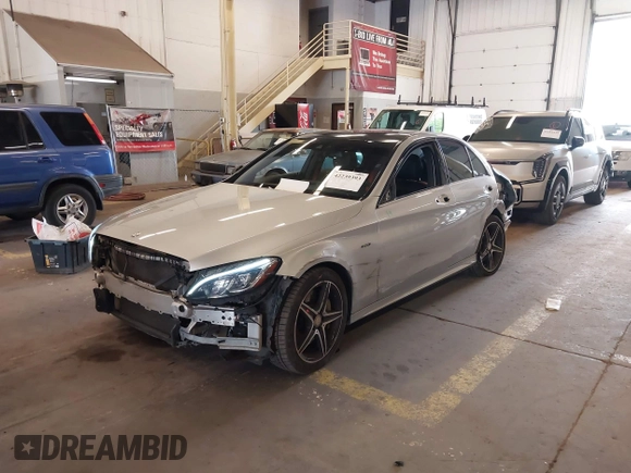 2016 Mercedes-Benz C 450 AMG with VIN 55SWF6EB2GU110774, listed as a IAAI auction lot 42239393 with 41,237 mi miles and . Bid and sale history available at DreamBid. Image 6.