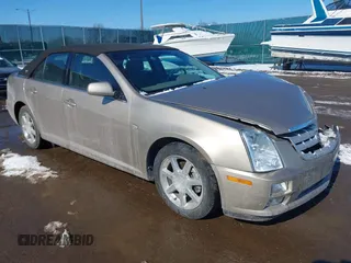 2005 Cadillac STS with VIN 1G6DC67A350161723, listed as a IAAI auction lot 41633731 with 85,343 mi miles. Bid and sale history available at carsss.com. Image 1.