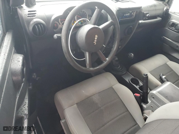 2010 Jeep Wrangler Mountain with VIN 1J4AA2D1XAL176452, listed as a Copart auction lot 72231974 with 117,610 mi miles and Salvage Title. Bid and sale history available at carsss.com. Image 8.