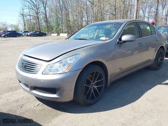 2007 Infiniti G35 Sedan G35x with VIN JNKBV61FX7M812682, listed as a IAAI auction lot 41980109 with 160,952 mi miles. Bid and sale history available at carsss.com. Image 2.
