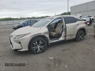 2016 Lexus RX 350 F Sport with VIN 2T2BZMCA7GC046852, listed as a Copart auction lot 53961335 with 32,560 mi miles and Salvage Title. Bid and sale history available at carsss.com. Image 1.