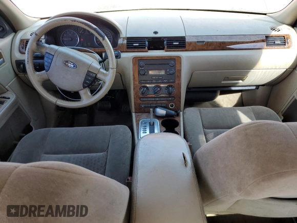 2007 Ford Five Hundred SEL with VIN 1FAHP24197G150869, listed as a Copart auction lot 87259904 with 213,995 mi miles and Salvage Title. Bid and sale history available at carsss.com. Image 8.