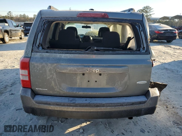2013 Jeep Patriot Latitude with VIN 1C4NJPFA8DD193900, listed as a Copart auction lot 42430105 with 155,223 mi miles and Salvage Title. Bid and sale history available at carsss.com. Image 6.