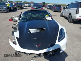 2017 Chevrolet Corvette Z06 2LZ with VIN 1G1YS2D60H5603089, listed as a IAAI auction lot 41853573 with 1 mi miles. Bid and sale history available at carsss.com. Image 13.