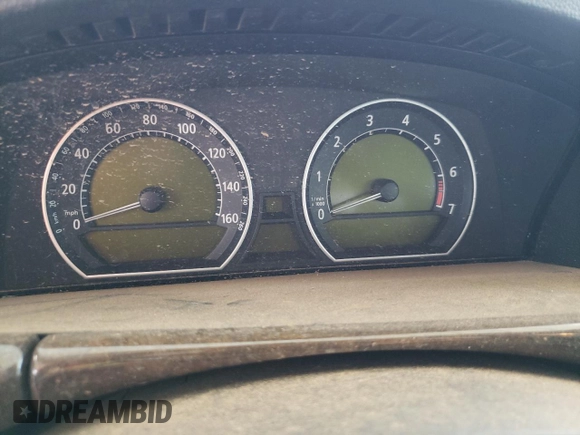 2003 BMW 7 Series 745Li with VIN WBAGN63453DS44125, listed as a Copart auction lot 69498914 with Not Provided miles and Salvage Title. Bid and sale history available at DreamBid. Image 9.