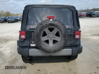 2016 Jeep Wrangler Sport with VIN 1C4AJWAG6GL196891, listed as a Copart auction lot 51148825 with 128,245 mi miles and Salvage Title. Bid and sale history available at carsss.com. Image 6.