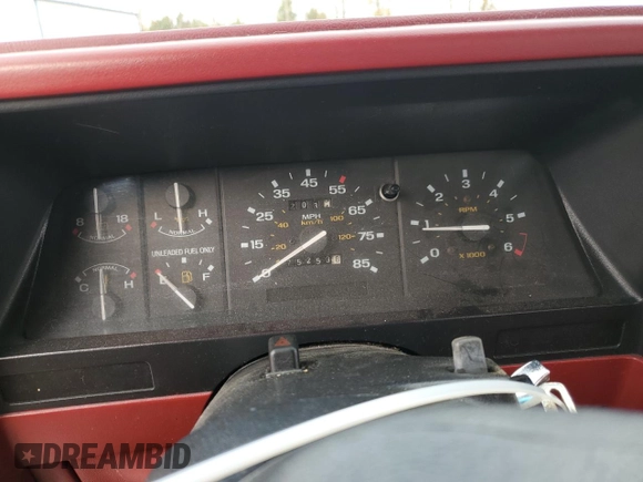 1992 Ford Ranger with VIN 1FTCR10UXNPA83446, listed as a Copart auction lot 78245784 with 75,253 mi miles and Clean title. Bid and sale history available at DreamBid. Image 9.