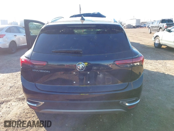2022 Buick Envision Preferred with VIN LRBAZLR47ND161588, listed as a IAAI auction lot 41324087 with 46,527 mi miles. Bid and sale history available at carsss.com. Image 16.