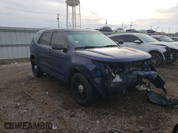 2014 Ford Utility Police Interceptor with VIN 1FM5K8AR5EGC26461, listed as a Copart auction lot 80434614 with 129,752 mi miles and Salvage Title. Bid and sale history available at carsss.com. Image 4.