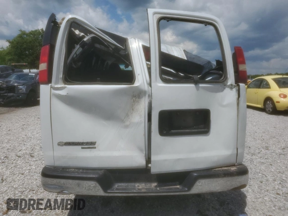 2012 Chevrolet Express Passenger 1LT z VIN 1GAZG1FG6C1144110, wystawiony jako Copart lot #56135025 z przebiegiem 145 093 mil mil oraz Szkoda całkowita • Salvage title. Historia ofert i sprzedaży dostępna na DreamBid. Obrazek 6.