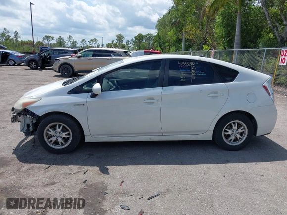 2011 Toyota Prius I with VIN JTDKN3DU9B0260439, listed as a IAAI auction lot 42134988 with 209,932 mi miles and . Bid and sale history available at DreamBid. Image 14.