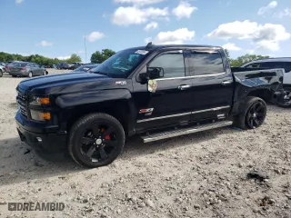 2015 Chevrolet Silverado 1500 LTZ with VIN 3GCUKSEC1FG465496, listed as a Copart auction lot 62930904 with 117,600 mi miles and Non Repairable. Bid and sale history available at carsss.com. Image 1.