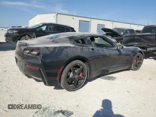2015 Chevrolet Corvette 1LT with VIN 1G1YB2D72F5115476, listed as a Copart auction lot 73774024 with 54,565 mi miles and Clean Title. Bid and sale history available at carsss.com. Image 3.