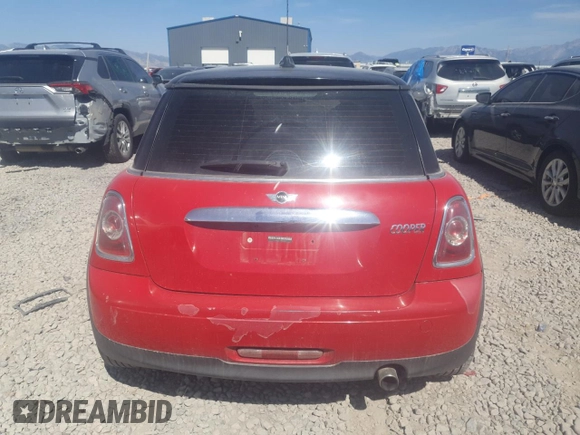 2011 MINI Hardtop with VIN WMWSU3C5XBT184531, listed as a Copart auction lot 66406015 with 158,576 mi miles and Clean title. Bid and sale history available at DreamBid. Image 6.