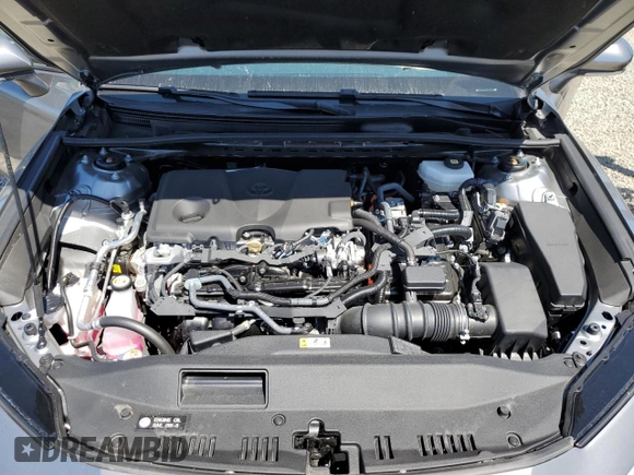 2025 Toyota Camry LE with VIN 4T1DAACK2SU517728, listed as a Copart auction lot 52567455 with 28,385 mi miles and Salvage Title. Bid and sale history available at DreamBid. Image 11.