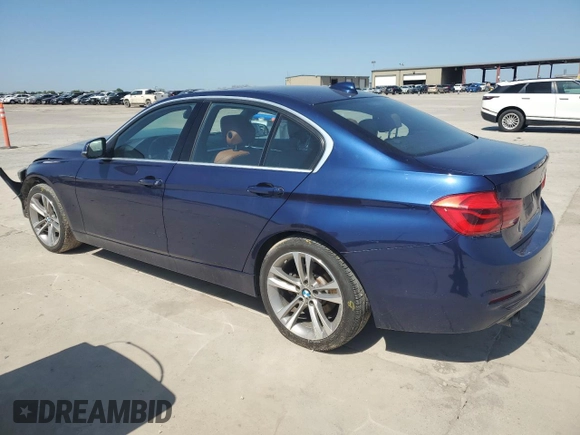 2017 BMW 3 Series 330i with VIN WBA8B9G55HNU50550, listed as a Copart auction lot 52237175 with Not Provided miles and Salvage Title. Bid and sale history available at DreamBid. Image 2.