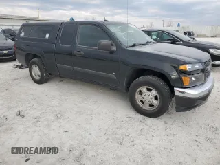 2008 Chevrolet Colorado LS with VIN 1GCCS19E688179377, listed as a Copart auction lot 82882334 with 124,583 mi miles and Salvage Title. Bid and sale history available at carsss.com. Image 4.