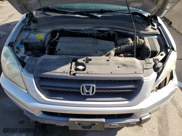 2004 Honda Pilot EX with VIN 2HKYF18644H544218, listed as a Copart auction lot 69693604 with 208,464 mi miles and Salvage Title. Bid and sale history available at carsss.com. Image 12.