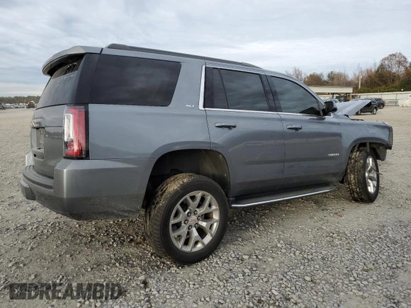 2020 GMC Yukon SLT with VIN 1GKS1BKC4LR128383, listed as a Copart auction lot 85205084 with Not Provided miles and Salvage Title. Bid and sale history available at DreamBid. Image 3.