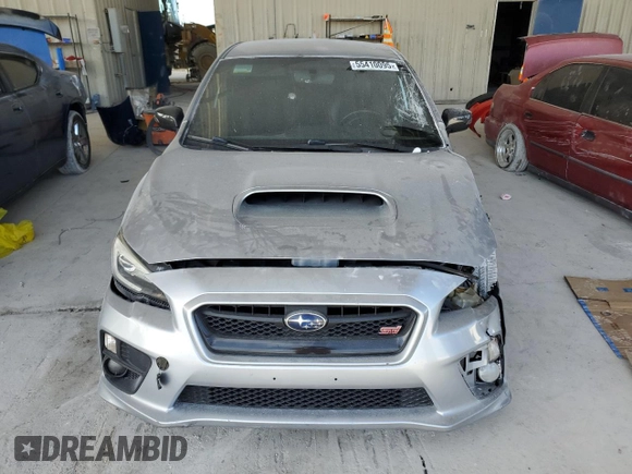 2017 Subaru WRX STI with VIN JF1VA2M6XH9817941, listed as a Copart auction lot 55410095 with 120,263 mi miles and Salvage title. Bid and sale history available at DreamBid. Image 5.