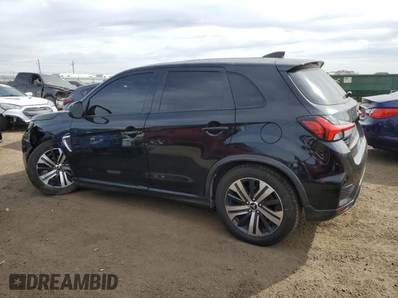 2020 Mitsubishi Outlander Sport ES 2.0 with VIN JA4AR3AU8LU016628, listed as a Copart auction lot 48676005 with 106,000 mi miles and Salvage Title. Bid and sale history available at carsss.com. Image 2.