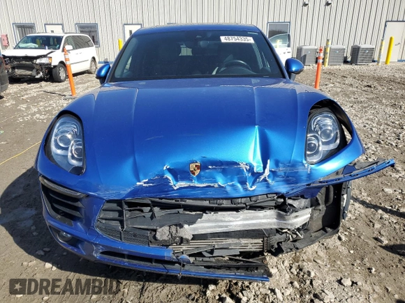 2017 Porsche Macan with VIN WP1AA2A51HLB83697, listed as a Copart auction lot 48754335 with 84,712 mi miles and Clean Title. Bid and sale history available at DreamBid. Image 5.