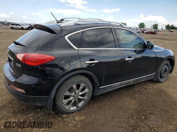 2012 Infiniti EX Journey with VIN JN1AJ0HR0CM452731, listed as a Copart auction lot 62950095 with 286,639 mi miles and Clean title. Bid and sale history available at DreamBid. Image 3.