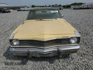1973 Dodge Dart z VIN LH23C3R263253, wystawiony jako Copart lot #59388405 z przebiegiem 57 319 mil mil oraz Czysty tytuł • Clean title. Historia ofert i sprzedaży dostępna na DreamBid. Obrazek 5.