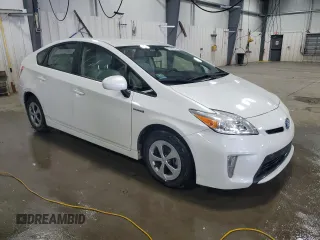 2012 Toyota Prius One with VIN JTDKN3DU1C5470313, listed as a Copart auction lot 55340305 with 106,776 mi miles and Salvage Title. Bid and sale history available at DreamBid. Image 4.