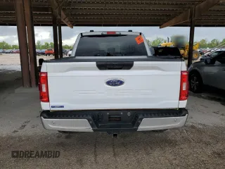 2023 Ford F-150 XL with VIN 1FTFW1E59PKE35312, listed as a Copart auction lot 50796195 with 19,849 mi miles and Salvage Title. Bid and sale history available at carsss.com. Image 6.