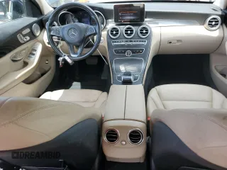 2015 Mercedes-Benz C-Class C 300 Luxury with VIN 55SWF4KB7FU064561, listed as a Copart auction lot 52489215 with 185,244 mi miles and Salvage Title. Bid and sale history available at carsss.com. Image 8.