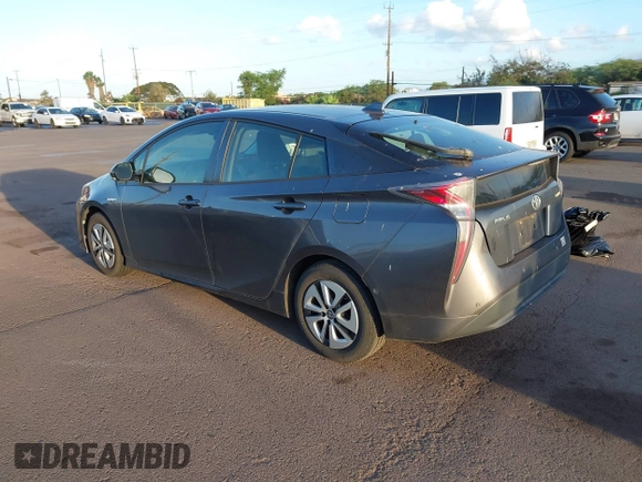 2018 Toyota Prius Two with VIN JTDKBRFU6J3582025, listed as a IAAI auction lot 41681244 with 77,504 mi miles and . Bid and sale history available at carsss.com. Image 3.