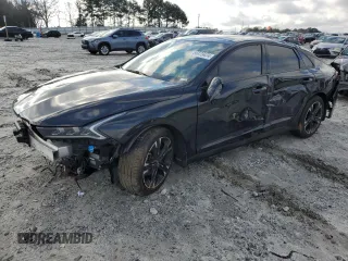 2022 Kia K5 GT-Line z VIN 5XXG64J27NG111493, wystawiony jako Copart lot #86873474 z przebiegiem 56 642 mil mil oraz Szkoda całkowita • Salvage title. Historia ofert i sprzedaży dostępna na DreamBid. Obrazek 1.