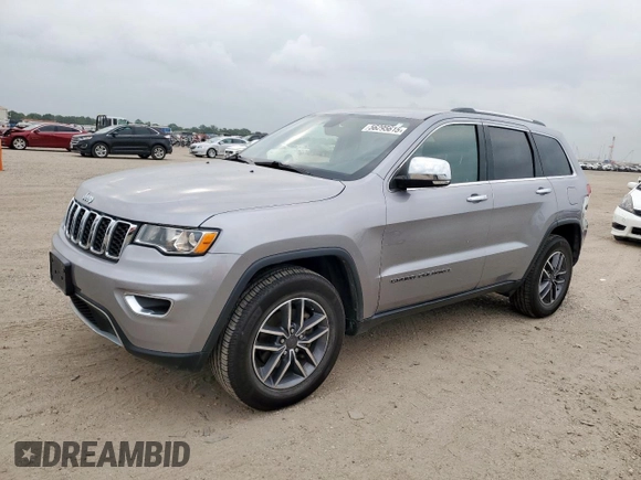 2019 Jeep Grand Cherokee Limited with VIN 1C4RJFBG9KC765582, listed as a Copart auction lot 56295615 with 116,076 mi miles and Salvage title. Bid and sale history available at DreamBid. Image 1.