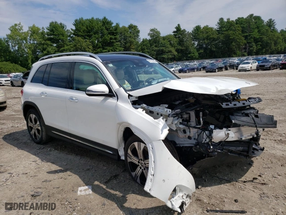 2024 Mercedes-Benz EQB with VIN W1N9M1DB9RN089282, listed as a Copart auction lot 61737084 with 139 mi miles and Salvage Title. Bid and sale history available at carsss.com. Image 4.
