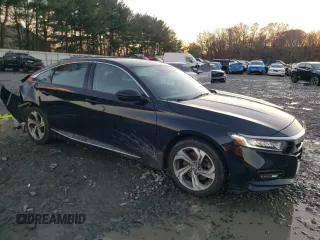 2020 Honda Accord EX-L with VIN 1HGCV2F52LA019775, listed as a Copart auction lot 82235704 with 75,219 mi miles and Salvage title. Bid and sale history available at DreamBid. Image 4.