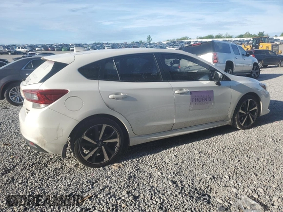 2020 Subaru Impreza Special Sports with VIN 4S3GTAL61L3725640, listed as a Copart auction lot 54536715 with 130,629 mi miles and Salvage title. Bid and sale history available at DreamBid. Image 3.