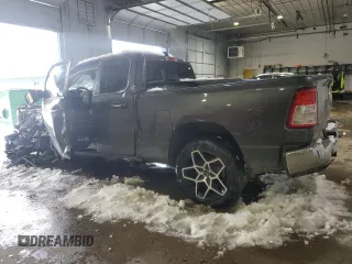 2020 Ram 1500 Big Horn with VIN 1C6RREBT3LN346561, listed as a Copart auction lot 42909805 with Not provided miles and Salvage title. Bid and sale history available at DreamBid. Image 2.