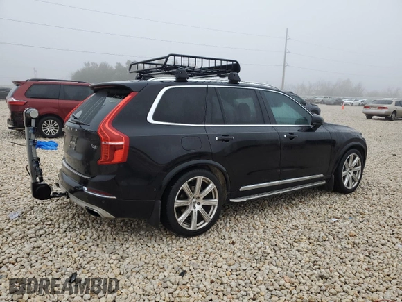 2017 Volvo XC90 Inscription with VIN YV4A22PL6H1149705, listed as a Copart auction lot 42707005 with 0 mi miles and Salvage Title. Bid and sale history available at carsss.com. Image 3.
