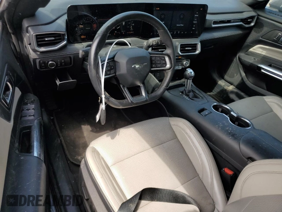 2024 Ford Mustang EcoBoost with VIN 1FAGP8UH3R5120065, listed as a Copart auction lot 54147145 with 41,015 mi miles and Salvage Title. Bid and sale history available at carsss.com. Image 8.