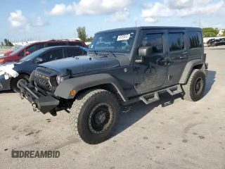 2017 Jeep Wrangler Unlimited Sport with VIN 1C4BJWDG4HL514993, listed as a Copart auction lot 60269845 with 68,075 mi miles and Salvage title. Bid and sale history available at DreamBid. Image 1.